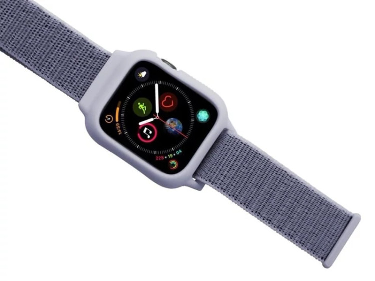 بند سیلیکونی اپل واچ سری 3/4/5 سایز 38/40 میلی متر پورودو Porodo iGuard Apple Watch 3/4/5 38/40mm Strap + ShockProof ...