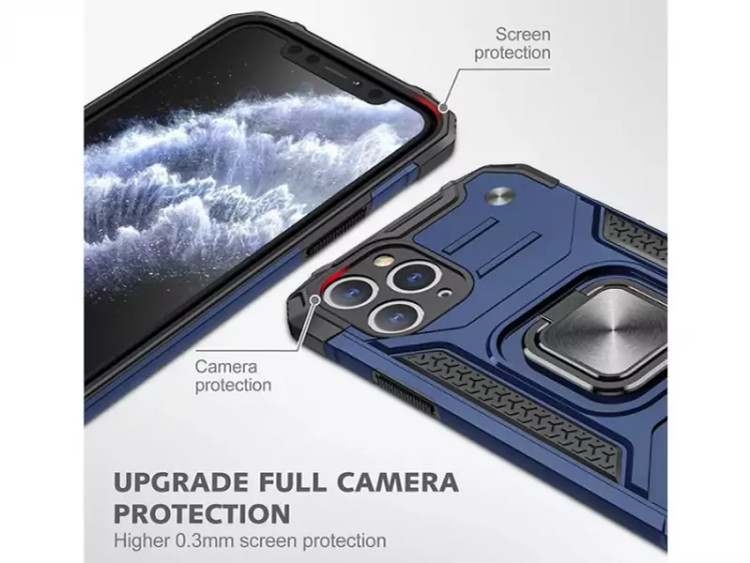 قاب محافظ حلقه دار آیفون Apple iphone 11 Pro Max Finger Ring Case