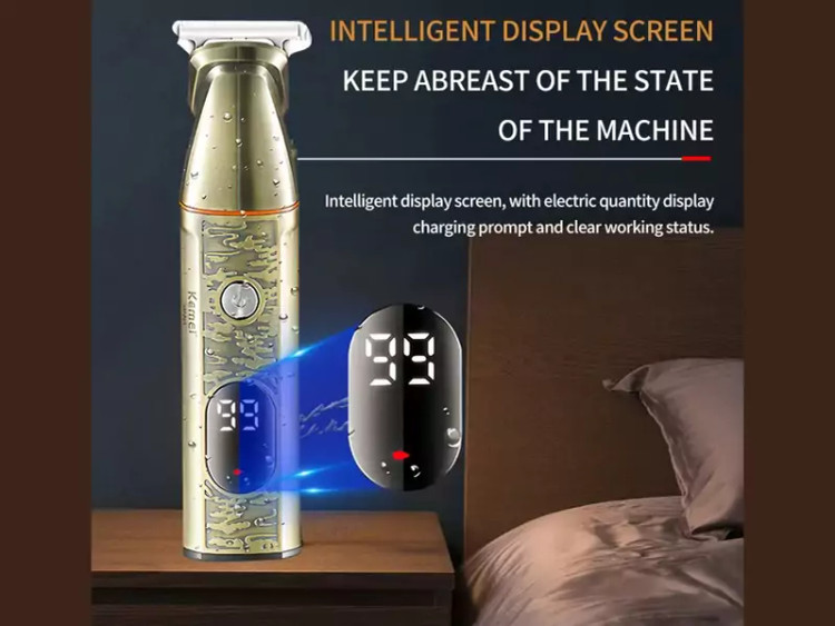 ماشین اصلاح موی سر شارژی حرفهای کمی Cordless Professional Hair Trimmer Km-865