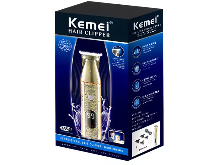 ماشین اصلاح موی سر شارژی حرفهای کمی Cordless Professional Hair Trimmer Km-865