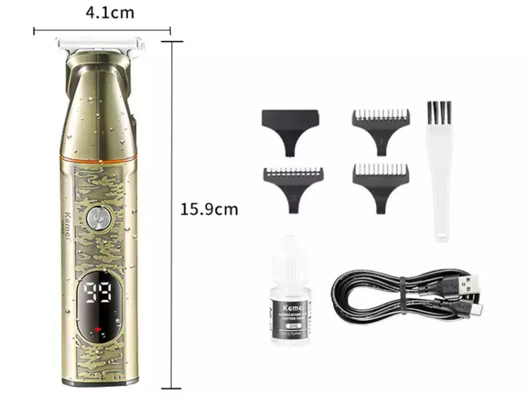 ماشین اصلاح موی سر شارژی حرفهای کمی Cordless Professional Hair Trimmer Km-865