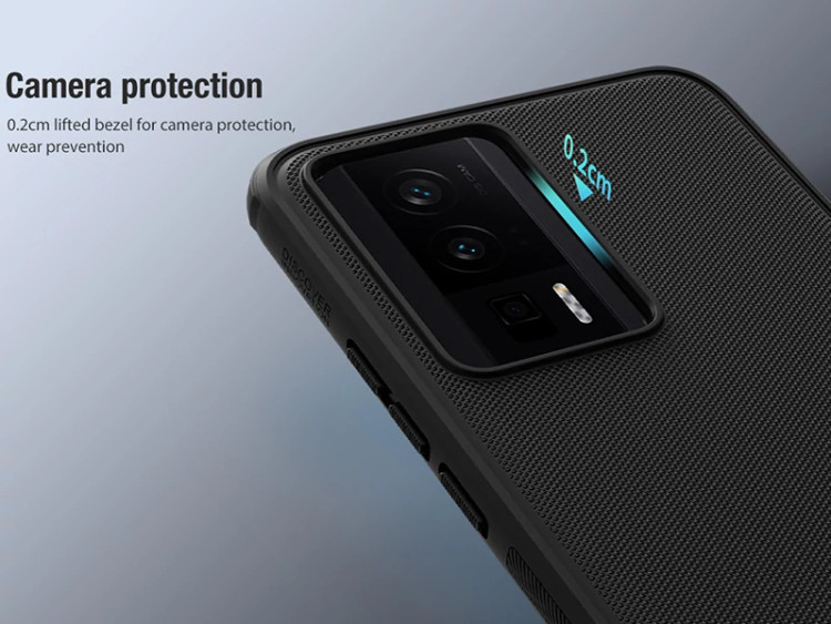 قاب شیائومی ردمی کا 60، کا 60 پرو، پوکو اف 5 پرو نیلکین Nillkin Xiaomi Redmi K60/K60 Pro/Poco F5 Pro Super Frosted Sh...
