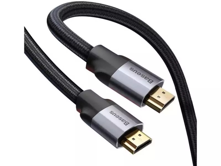 کابل اچدیامآی 5 متری بیسوس Baseus 4KHD Male To 4KHD Male Adapter Cable CAKSX-E0G
