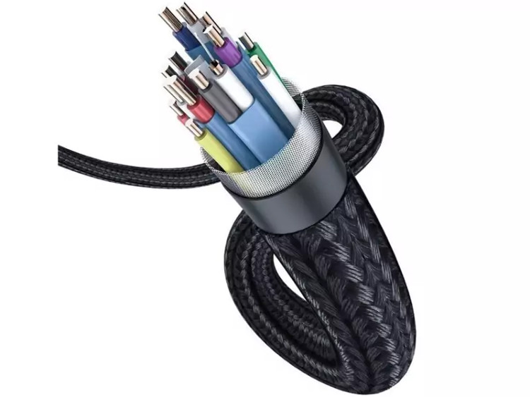 کابل اچدیامآی 5 متری بیسوس Baseus 4KHD Male To 4KHD Male Adapter Cable CAKSX-E0G