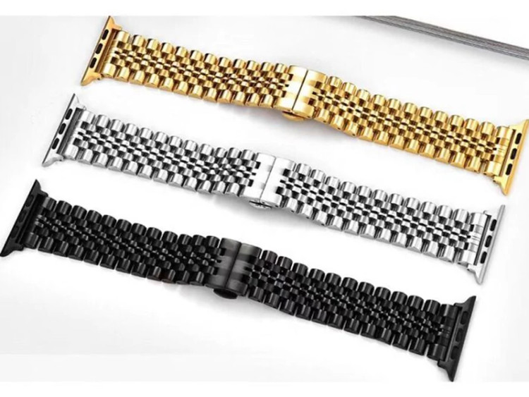 بند استیل اپل واچ 42 و 44 میلیمتری ضدزنگ کوتتسی Coteetci W27 Stainless Steel APPLE WATCH BAND WH5242