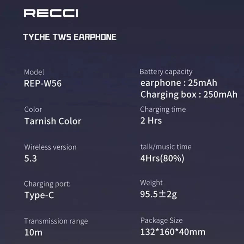 هندزفری بلوتوثی 5.3 رسی REP-W56