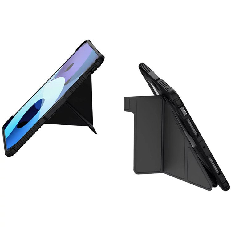 کاور کلاسوری نیمه شفاف آیپد پرو 13 2024 بامپردار نیلکین Bumper Leather Case Pro