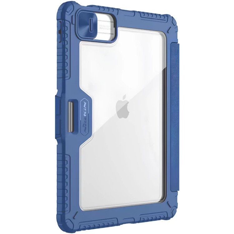 کاور کلاسوری نیمه شفاف آیپد پرو 13 2024 بامپردار نیلکین Bumper Leather Case Pro