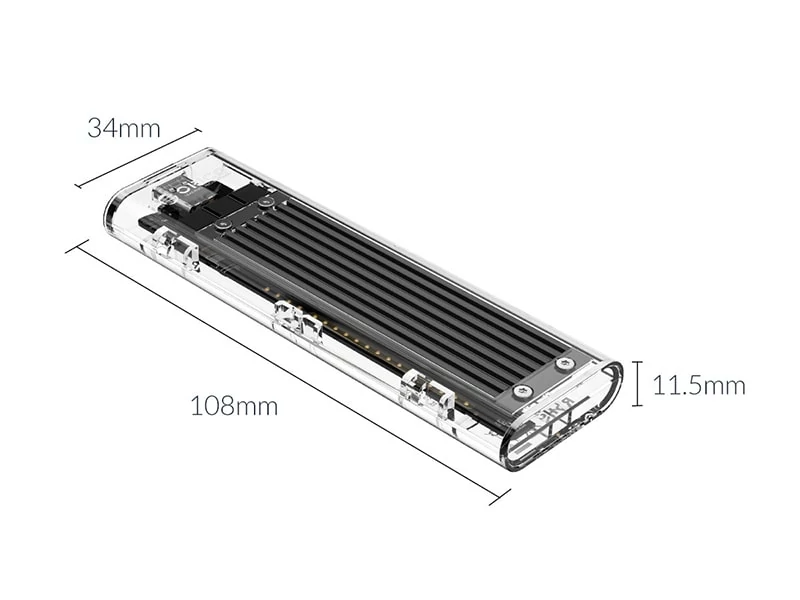 باکس هارد اس اس دی اوریکو TCM2F-C3-BK-BP