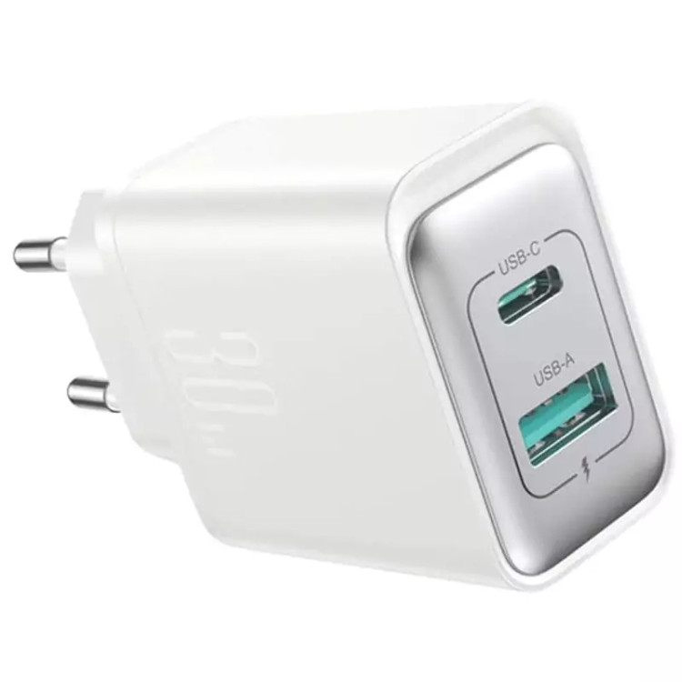 شارژر دیواری تایپ سی و یو اس بی 30 وات جویروم JR-TCF15EU