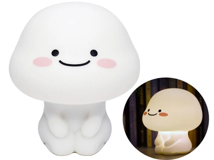 چراغ خواب فانتزی رومیزی قابل شارژ Kids Night Light, LED Cute Silicone Baby Night BWGQYD-01