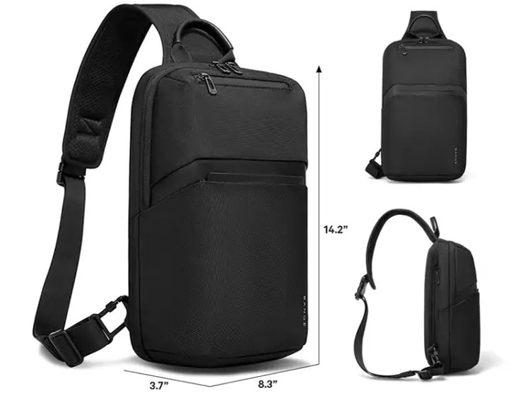 کیف کراس بادی ضد آب بنج Bange BG-7719 Men's Sling Bag Men's Sling Bag