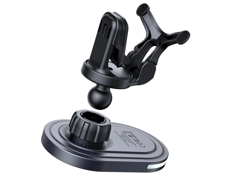 هولدر و شارژر بی سیم مگ سیف گوشی موبایل داخل خودرو مک دودو MCDODO CH-2340 Magnetic Wireless Charger Car