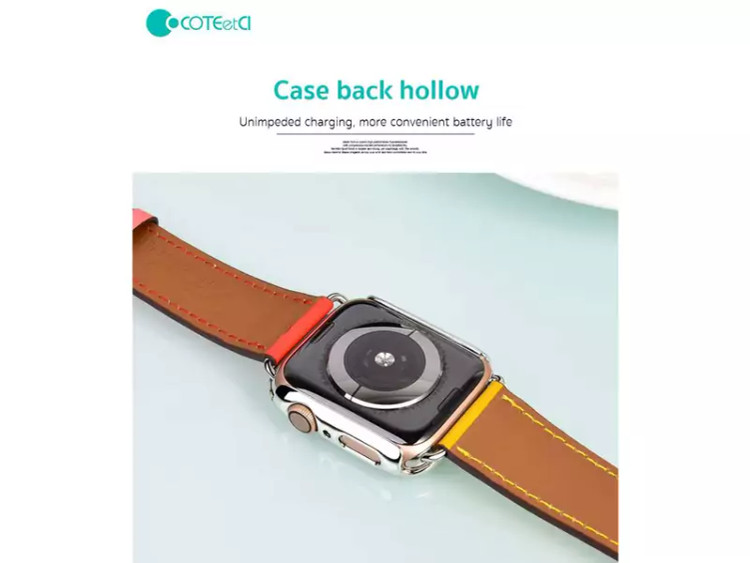 قاب محافظ اپل واچ سری 7 کوتتسی Coteetci iwatch 7 protective case 25006-BK