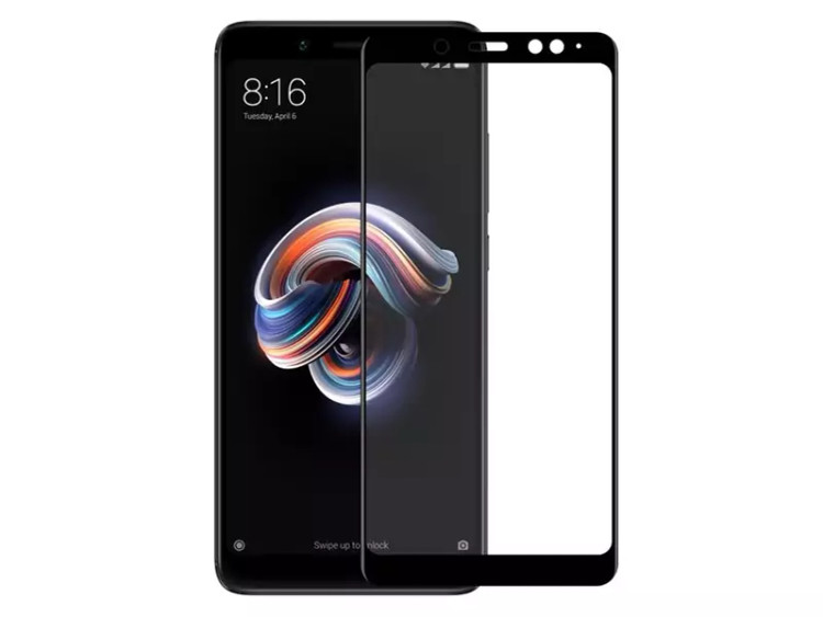 گلس و محافظ تمام صفحه Mletubl Full Glass For Redmi Note 5 Pro