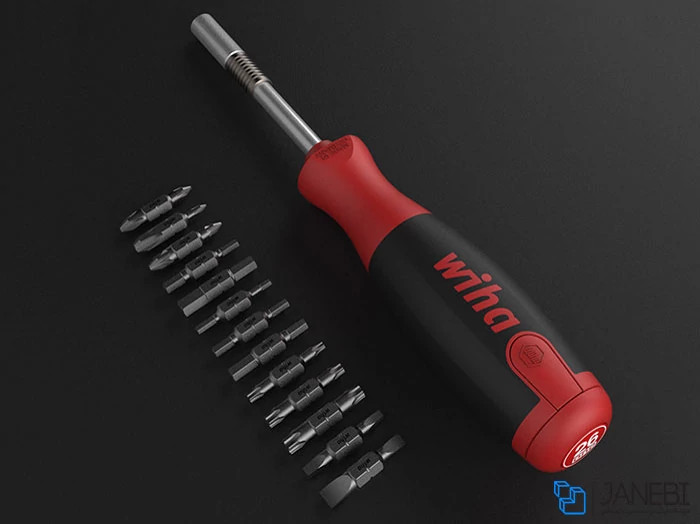 پیچ گوشتی 26 تایی شیائومی Xiaomi Wiha Kit 26 in 1 Screwdriver