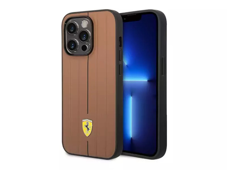 قاب چرمی آیفون 14 پرو طرح فراری CG Mobile iphone 14 Pro Ferrari Leather Caseمدل 1