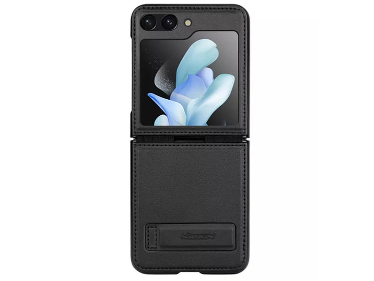 قاب محافظ گوشی سامسونگ زد فلیپ 5 نیلکین Nillkin Qin Vegan leather case Samsung Galaxy Z Flip5