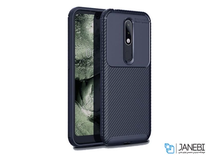 قاب ژله ای فیبر کربن نوکیا Becation Carbon Fiber Case Nokia 4.2