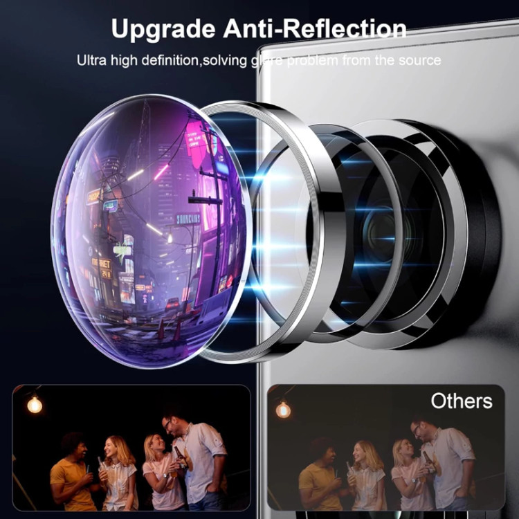 محافظ لنز دوربین رینگی سامسونگ Galaxy S23 Ultra