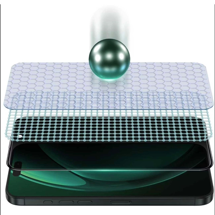 گلس حریم شخصی آیفون 16 و 15 گرین GNDPTPV16BK