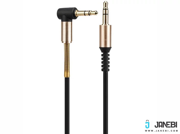 کابل دو متری میکروفون دار Hoco UPA02 Spring 3.5 mm Stereo With Controls Aux