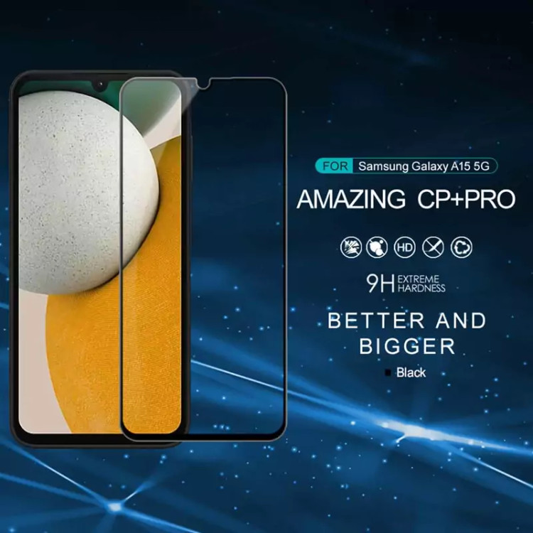 گلس گوشی سامسونگ گلکسی آ 15 و اف 15 نیلکین Amazing CP+ Pro