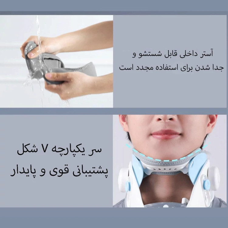 ماساژور حرارتی گردن و شانه شارژی قابل حمل کولاکس شیائومی KULAX HC(Z)60-HMBD-01