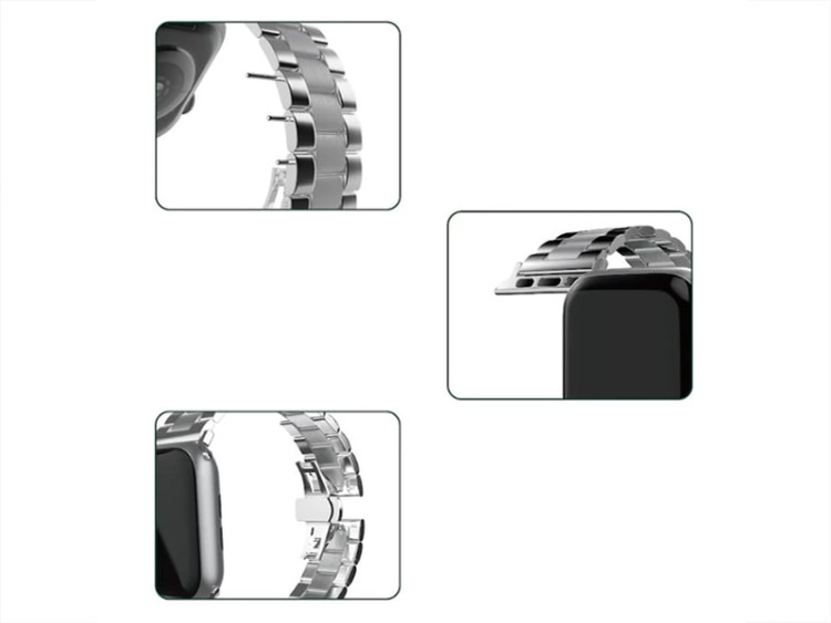 بند فلزی اپل واچ 42 و 44 میلیمتر گرین Green Apple Watch 42/44mm Metallic Grande Strap