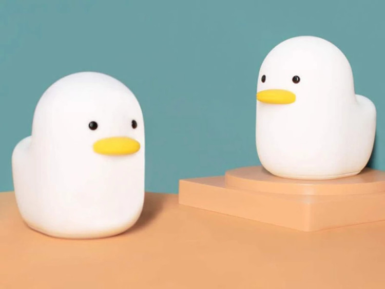 چراغ خواب فانتزی رومیزی قابل شارژ Cross-border Silly Duck Night Light