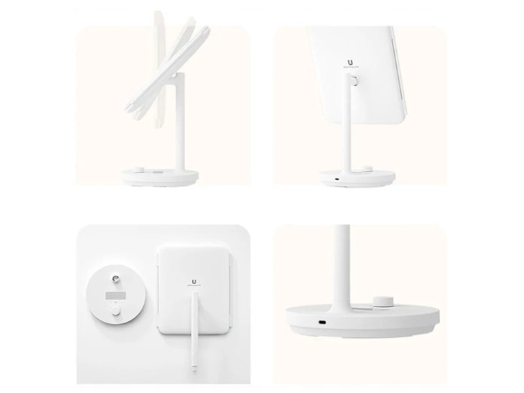آینه آرایشی رومیزی ال ای دی دار تاشو شیائومی Xiaomi Jordan And Judy LED CountertopVanity Mirror Foldeable NV536