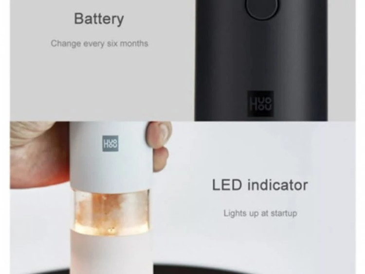 فلفل ساب و نمک ساب شارژی شیائومی Xiaomi HUOHOU Electric Grinder HU0200