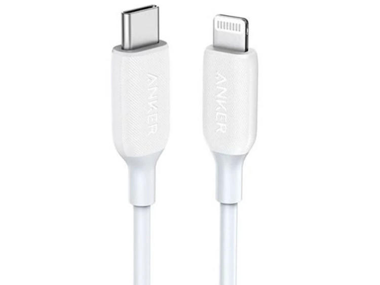 کابل شارژ سریع تایپ سی به لایتنینگ 90 سانتیمتری 18 وات انکر Anker A8832H11 USB C to Lightning Cable