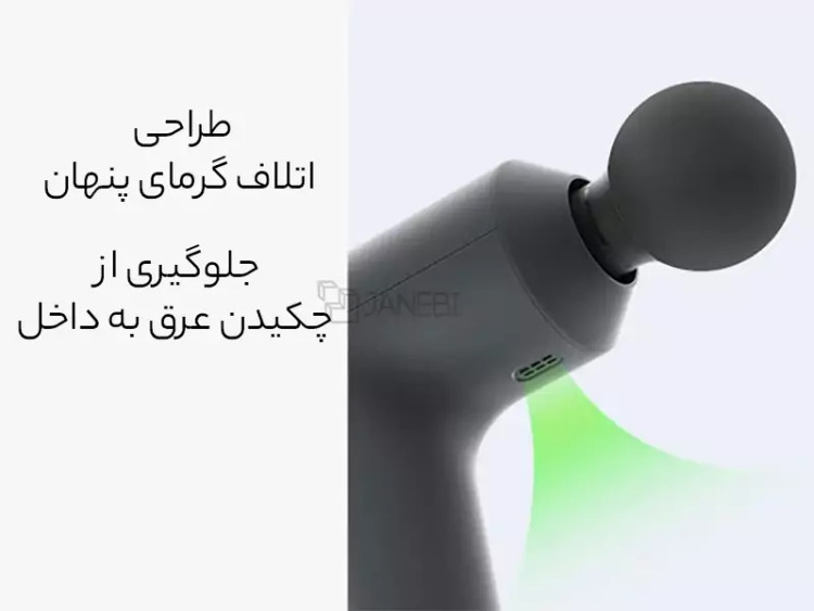 ماساژور تفنگی عمیق شیائومی Xiaomi Mijia Mini Fascia Gun 2C MJJMQ03YM