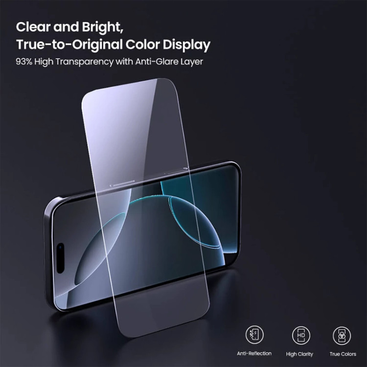 گلس شفاف آیفون 16 پرومکس نیلکین Amazing H+ Pro