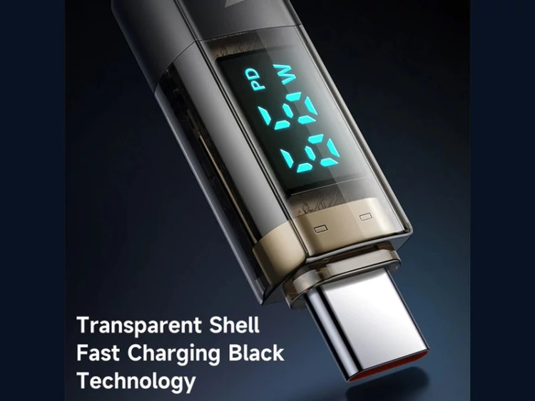 کابل سوپر فست شارژ هوشمند یو اس بی به تایپ سی 100 وات 1.2 متر مک دودو MCDODO Auto Power Off Type-c Super Charge Data ...