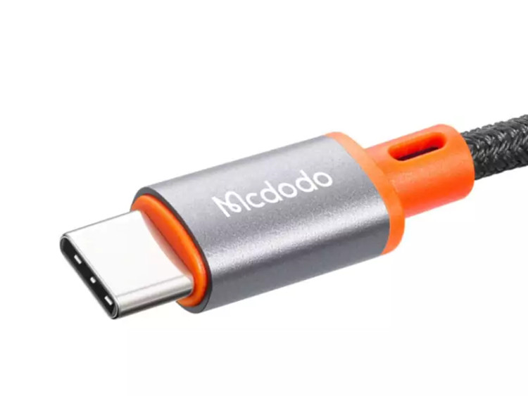 کابل تبدیل تایپسی به جک 3.5 میلیمتری صدا مک دودو Mcdodo CA-0900 Castle Series Type-C to DC3.5 Male Coil Cable