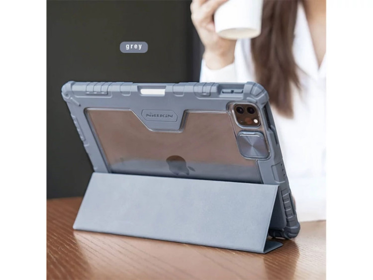 کیف بامپردار آیپد نیلکین Nillkin Apple iPad Pro 11 2020/2021/2022/ipad air 11 2024/10.9 2020/Air 4/Air 5 Bumper Pro L...