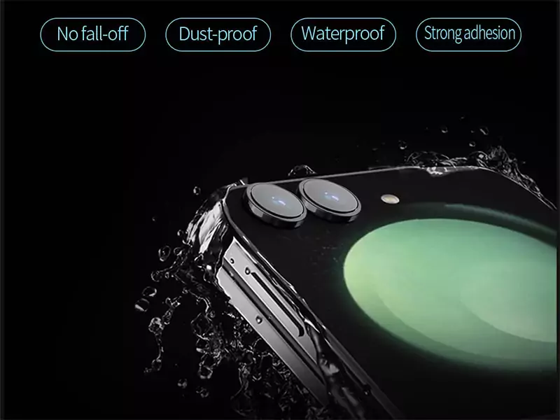 محافظ لنز زد فلیپ 5 نیلکین Nillkin CLRFilm Camera Tempered Glass Samsung Galaxy Z Flip5