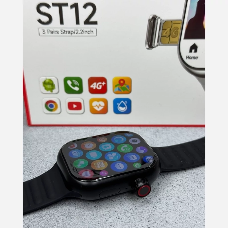 ساعت هوشمند سیم کارت خور حافظه 64 گیگ MODIO ST12 4G