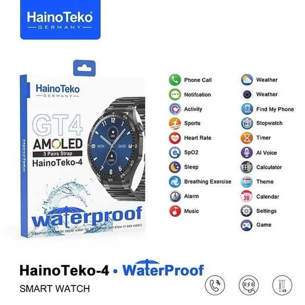 ساعت هوشمند اورجینال هاینو تکو مدل HAINO TEKO-4