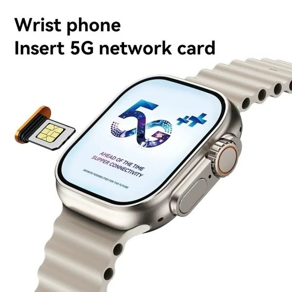 ساعت سیم کارت خور حافظه 128 گیگ ریجستر دائمی مدل WS10 ULTRA 5G