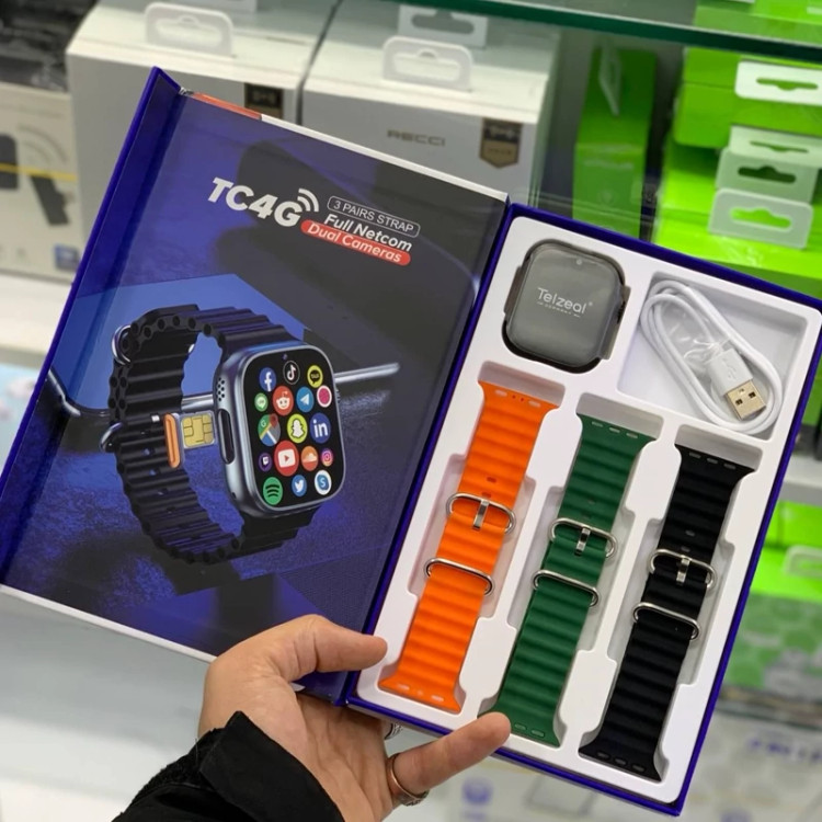 ساعت هوشمند آندروید telzeal tc 4G حافظه 64گیگ