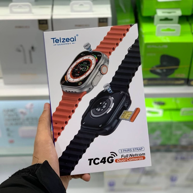 ساعت هوشمند آندروید telzeal tc 4G حافظه 64گیگ