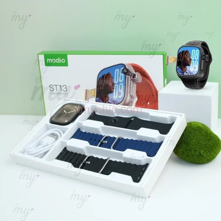 ساعت سیم کارت خور حافظه 64 گیگ ریجستر دائمی MODIO ST13 4G