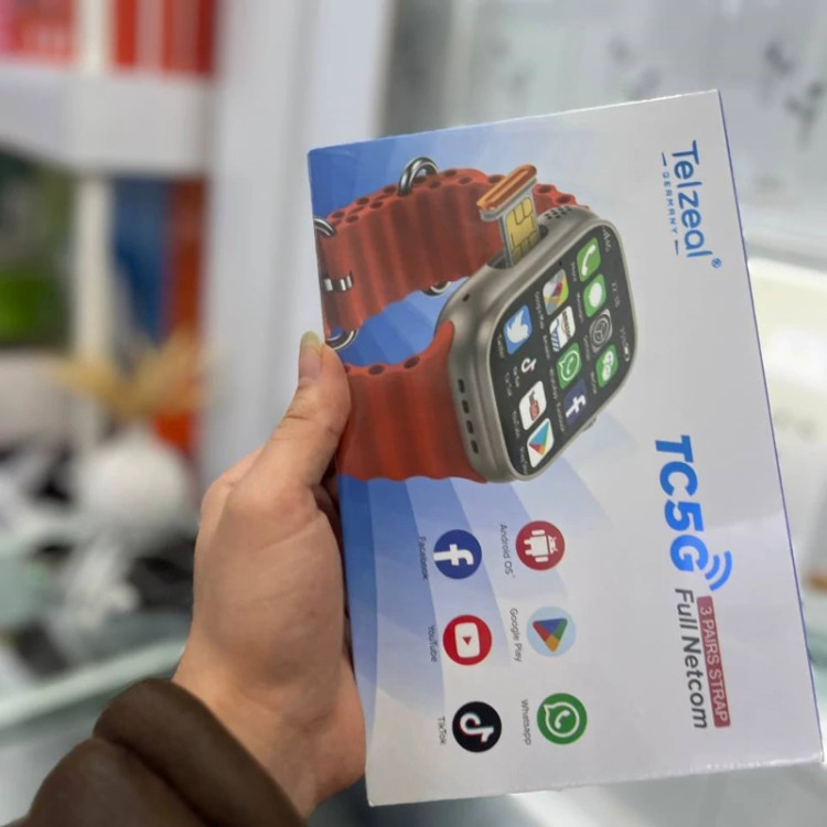 ساعت هوشمند telzeal tc 5g سیم کارت خور