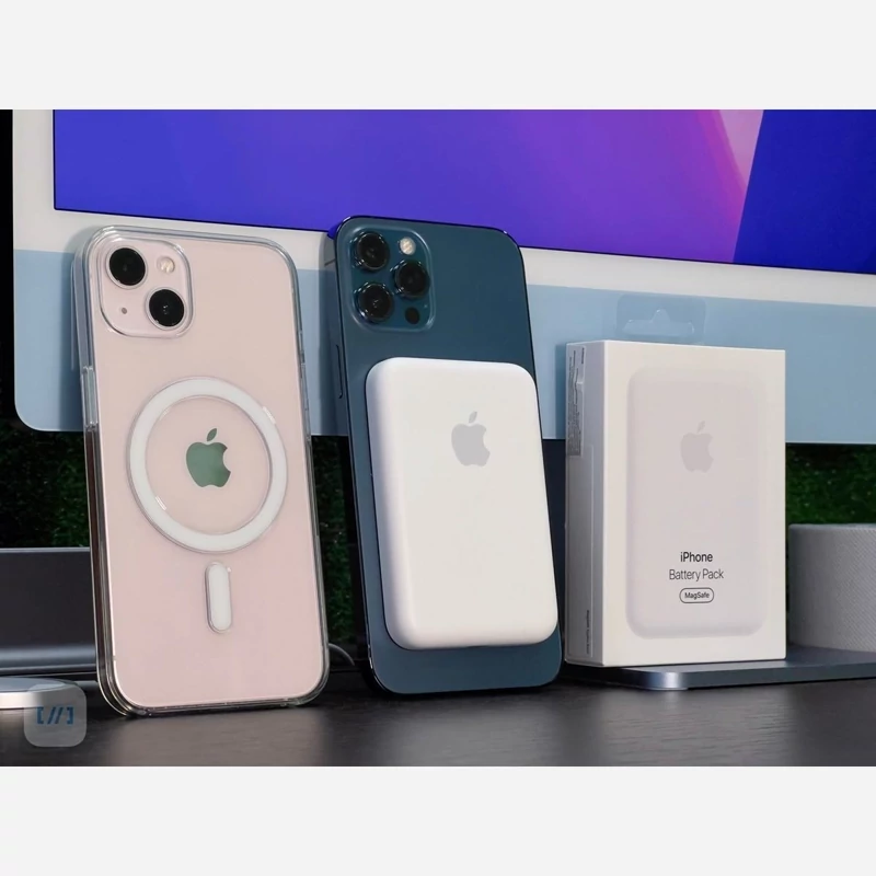پاوربانک مگ سیف اپل 10 هزار میلی آمپر apple magsafe powerbank 10000 ma