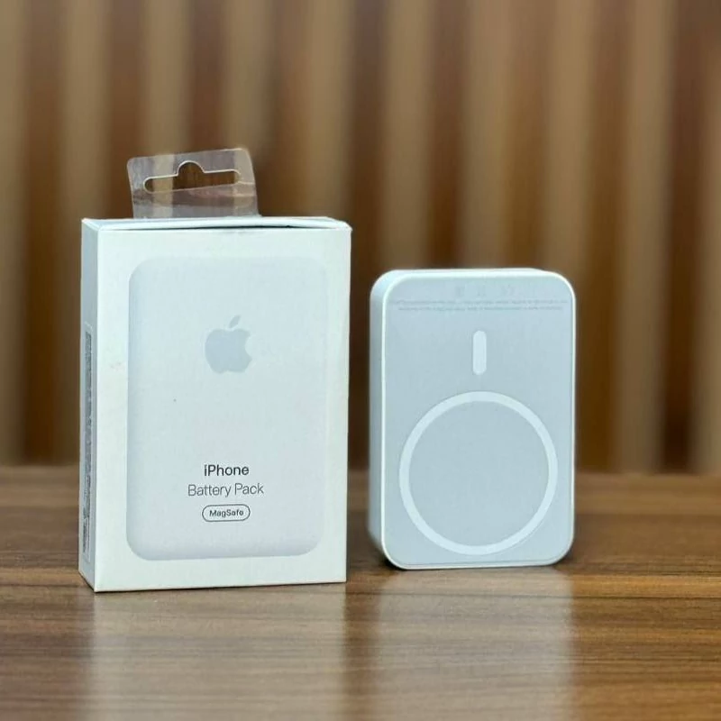 پاوربانک مگ سیف اپل 10 هزار میلی آمپر apple magsafe powerbank 10000 ma
