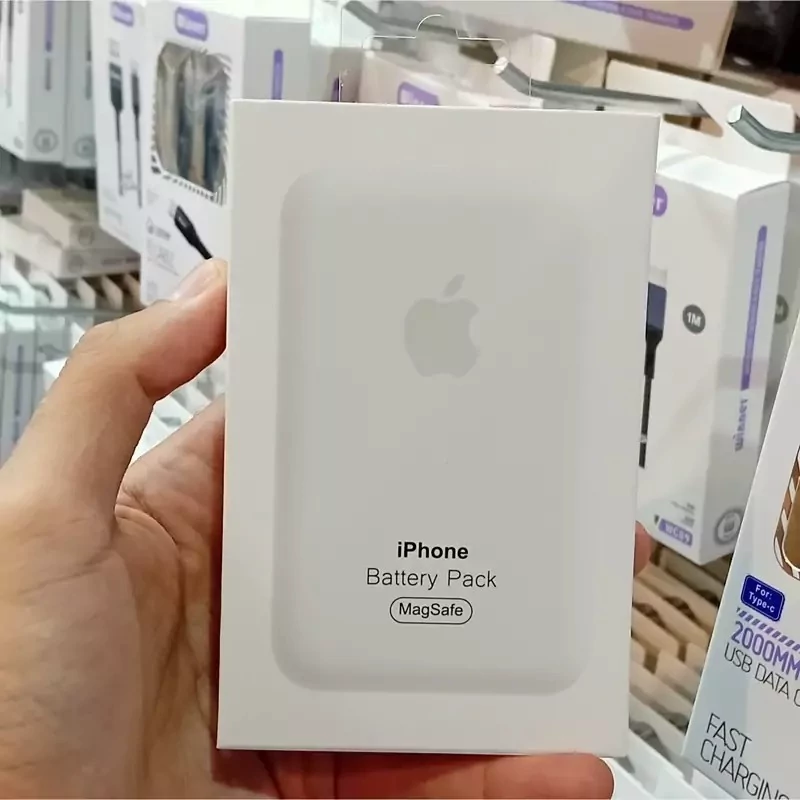 پاوربانک مگ سیف اپل 10 هزار میلی آمپر apple magsafe powerbank 10000 ma