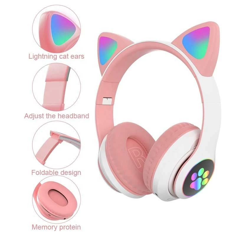 هدفون بلوتوثی گربه ای مدل VIV 23m cat
